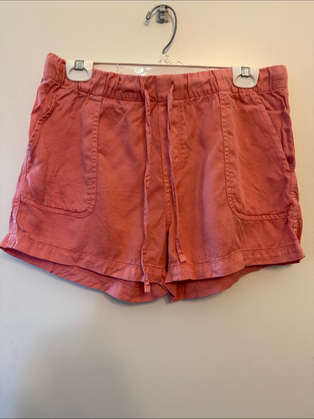 GAP Coral Drawstring Athletic Shorts